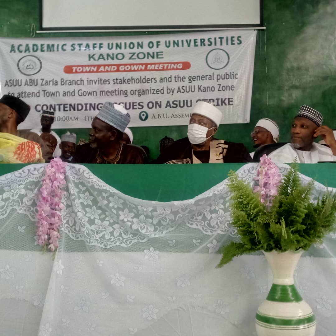 ASUU STRIKE: ASUU interacts with key stakeholders in Zaria
